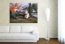 Rafael Santi obraz Moses in front of the burning bush zs10353