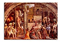 Rafael Santi obraz - Borgobrand Stanza dell Incendio di Borgo zs10354