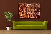 Rafael Santi obraz - Borgobrand Stanza dell Incendio di Borgo zs10354