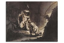 Obrazy Rembrandt - David taking leave of Jonathan zs10357