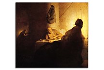 Reprodukcia Rembrandt - Claudius Civilis conspiracy zs10359