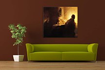 Reprodukcia Rembrandt - Claudius Civilis conspiracy zs10359