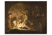 Burying Jesus Christ - Obraz Rembrandt zs10361