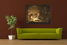 Burying Jesus Christ - Obraz Rembrandt zs10361