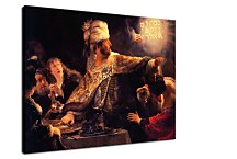 Belsazar catches sight of the writing on the wall - Obraz Rembrandt zs10363