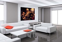 Belsazar catches sight of the writing on the wall - Obraz Rembrandt zs10363