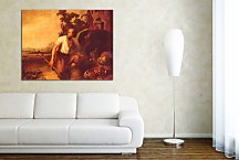 Obraz Rembrandt - Allegory of the treasure seekers zs10364