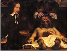 Obraz Rembrandt - Anatomy lesson of Dr Joan Deyman zs10365