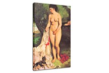 Bather with a Terrier Obraz zs10368