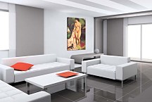 Bather with a Terrier Obraz zs10368