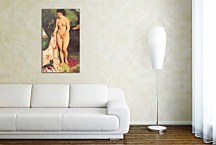 Bather with a Terrier Obraz zs10368