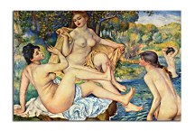Auguste Renoir - The big bathing Obraz zs10373