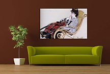 Obraz James Tissot - Young woman in a rocking chair  zs10376