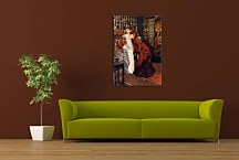 Reprodukcie J. Tissot - James Tissot - Young Women Looking at Japanese Objects zs10377