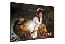 J. Tissot Reprodukcie - Young Lady in a boat  zs10379