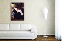 James Tissot - Young Women Looking at Japanese Objects 2 zs10381