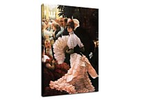 Reprodukcie James Tissot - The Political Lady zs10383