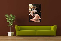 Reprodukcie James Tissot - The Political Lady zs10383