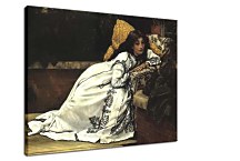 Reprodukcie James Tissot - Girl in an armchair zs10385