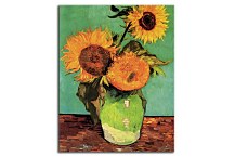 Obrazy Van Gogh - Three Sunflowers in a vase zs10391
