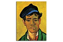 Obraz Vincent van Gogh - Young man with a cap zs10393