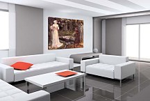 Reprodukcie John William Waterhouse - Dante and Beatrice zs10395