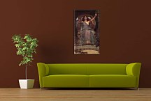 Obraz John William Waterhouse - Circe offering the Cup to Ulysses zs10396