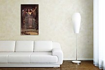 Obraz John William Waterhouse - Circe offering the Cup to Ulysses zs10396