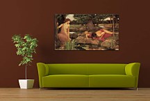 Obrazy John William Waterhouse - Echo and Narcissus zs10397