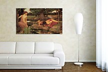 Obrazy John William Waterhouse - Echo and Narcissus zs10397