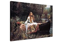 Reprodukcie John William Waterhouse - Lady Shalott zs10400