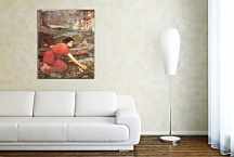 Obrazy od  John William Waterhouse - Maidens picking zs10401