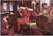 Reprodukcie od John William Waterhouse - Penelope and the Suitors zs10402