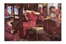 Reprodukcie od John William Waterhouse - Penelope and the Suitors zs10402