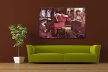 Reprodukcie od John William Waterhouse - Penelope and the Suitors zs10402