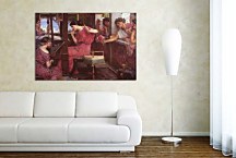 Reprodukcie od John William Waterhouse - Penelope and the Suitors zs10402