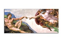 Michelangelo obraz - Creation of Adam zs10417
