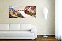 Michelangelo obraz - Creation of Adam zs10417