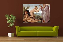 Michelangelo obraz - Creation of Eva zs10420