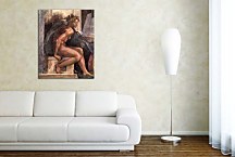 Reprodukcie Michelangelo - Young Man zs10422