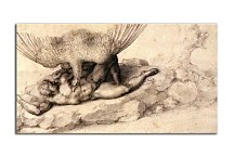 Michelangelo obrazy - The punishment of Tityos zs10423