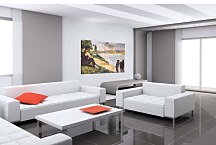 Obrazy George Seuart - Boy with horse zs10424