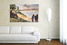 Obrazy George Seuart - Boy with horse zs10424