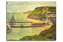 Reprodukcie Georges Seurat - Harbour at Port-en-Bessin at High Tide zs10425