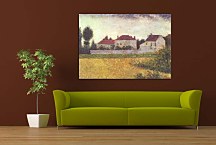 Obrazy Georges Seurat - Houses zs10428