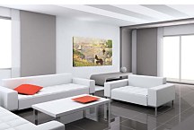 Georges Seurat - Horses in the Water Obraz zs10429