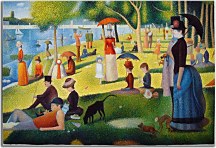 Georges Seurat Reprodukcia - Sunday Afternoon on the Island of La Grande Jatte zs10431