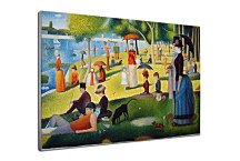Georges Seurat Reprodukcia - Sunday Afternoon on the Island of La Grande Jatte zs10431