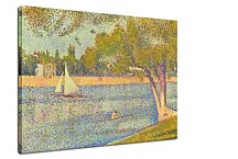 Reprodukcia Georges Seurat - The river Seine at La Grande-Jatte zs10432