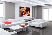 Tizian Obrazy - Venus and the Lute Player zs10440